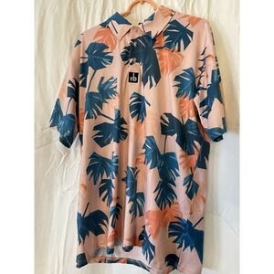 Hawaii Out Of Bounds Ob Polo Golf Shirt Large